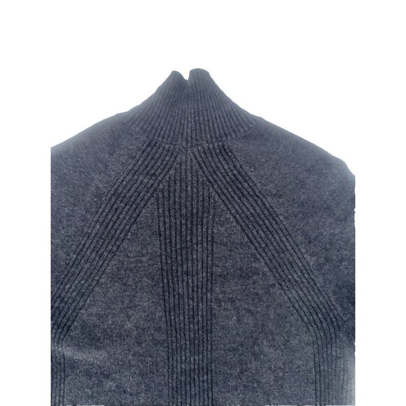 Lululemon Keep it Cozy Graphite Gray Silk Blend Sweater Dress 4 W1CFTS - Picture 6 of 16